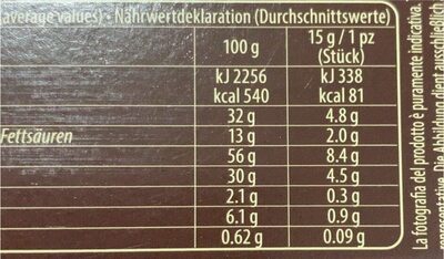 Vicenzi Grisbi - Hazelnut 135G