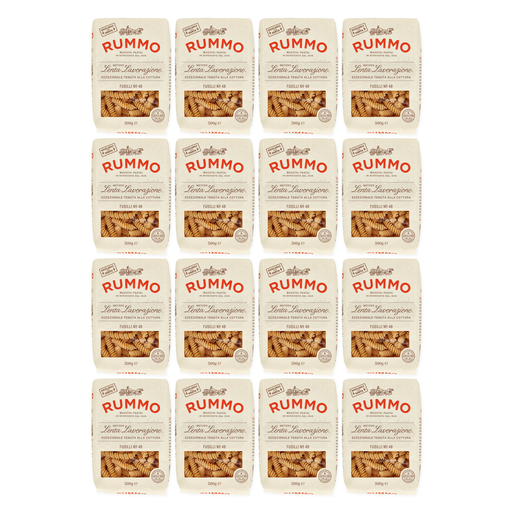 Fusilli N.48 mit Bronzebeschichtung | 16x500g | Rummo