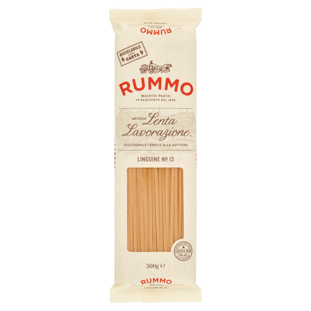 Linguine N.13 mit Bronzebeschichtung | 500g | Rummo