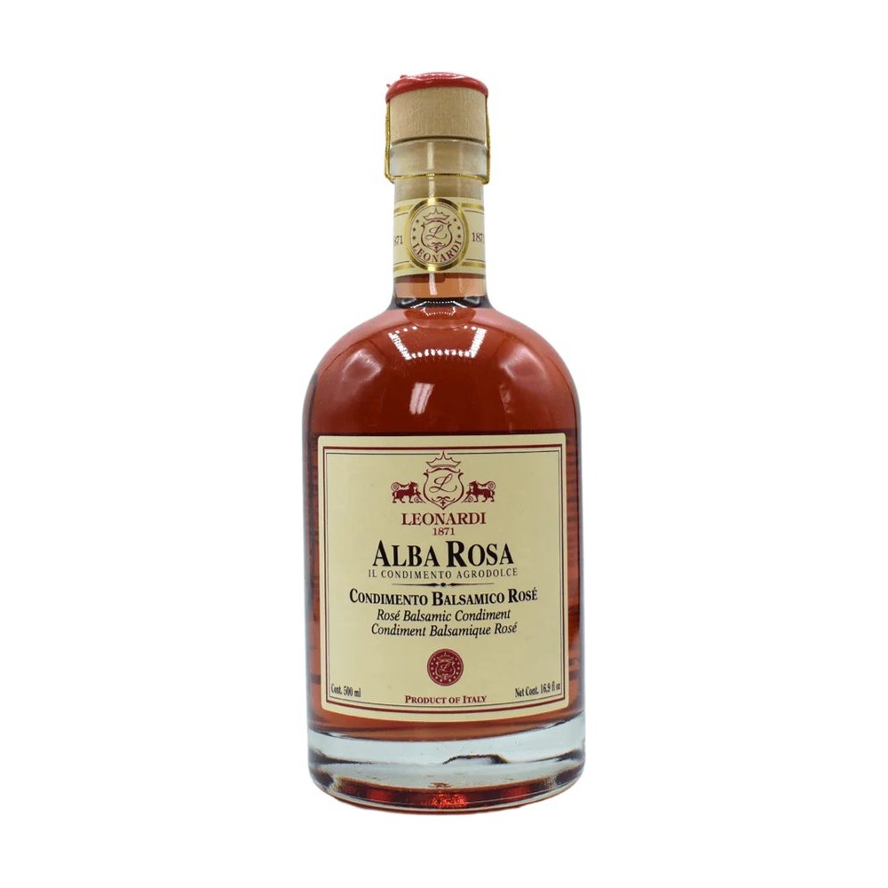 Condimento Balsamico Rose Alba Rosa | 500ml | Leonardi