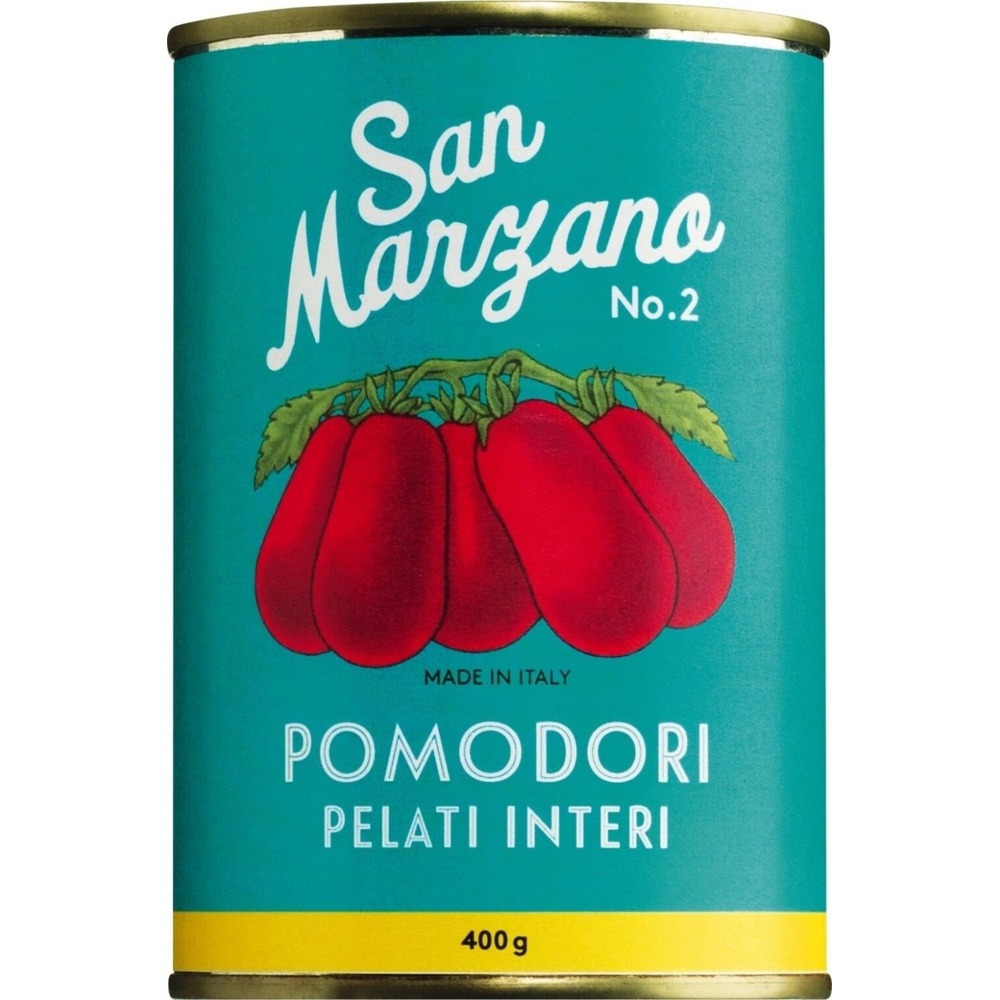 Geschälte Premium Tomaten ganz | 400g | San Marzano