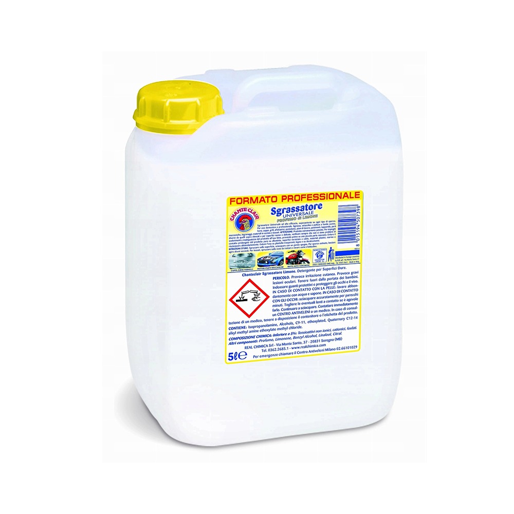 Allzweckreiniger Sgrassatore Zitronenduft | 5L | Chante Clair
