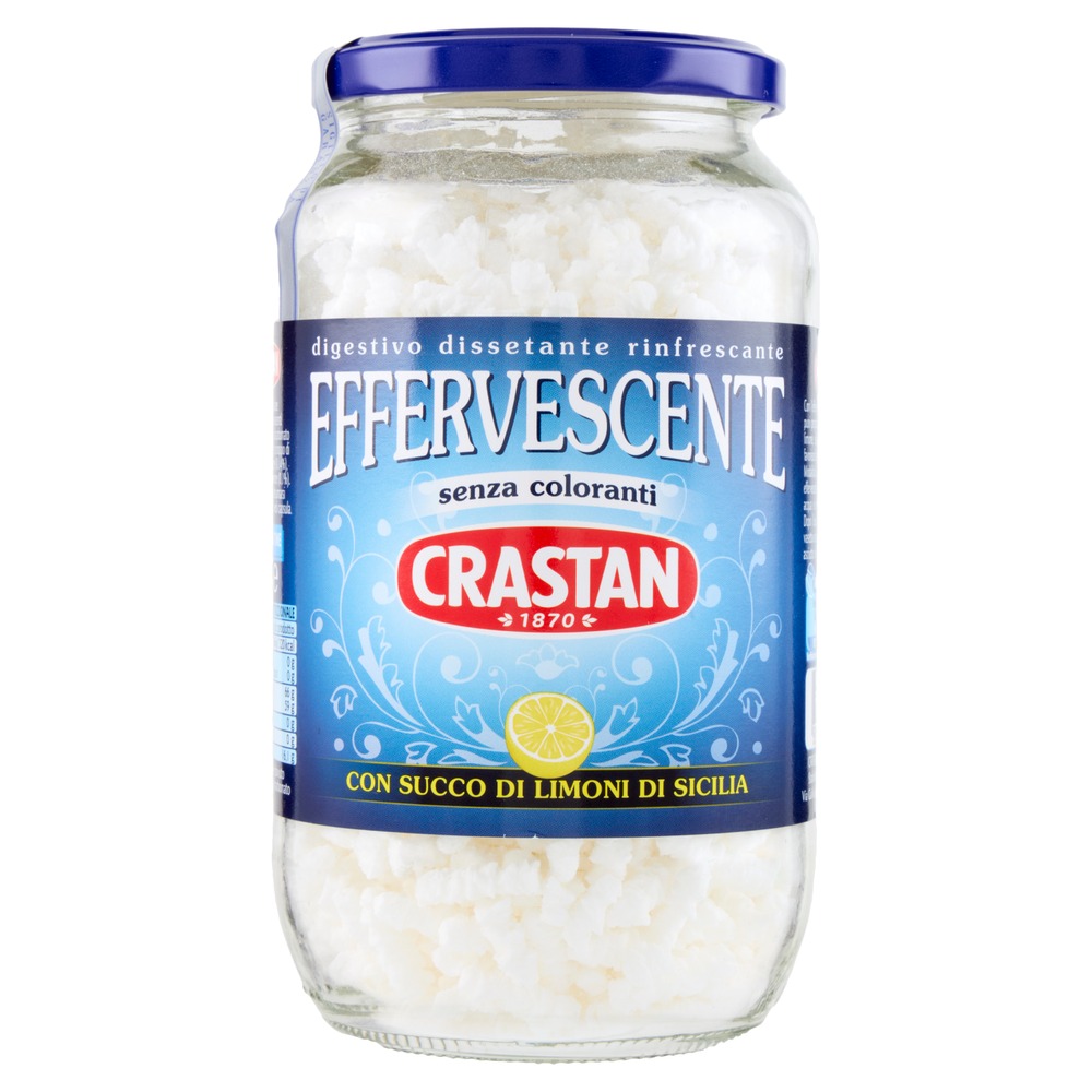 Effervescente Erfrischendes Verdauungs-Brausepulver Zitronengeschmack | 250g | Crastan