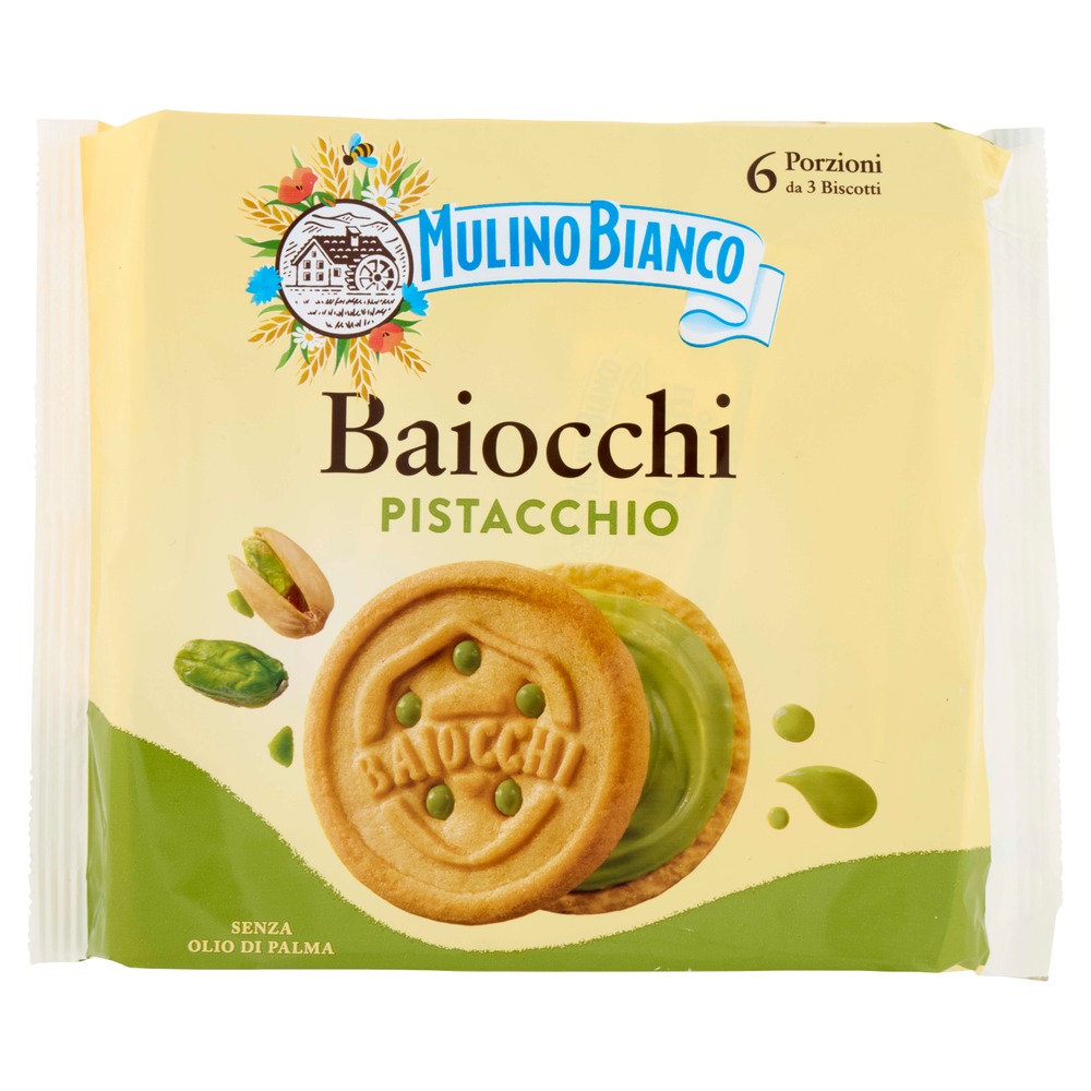 Baiocchi Pistazie | 168g | Mulino Bianco