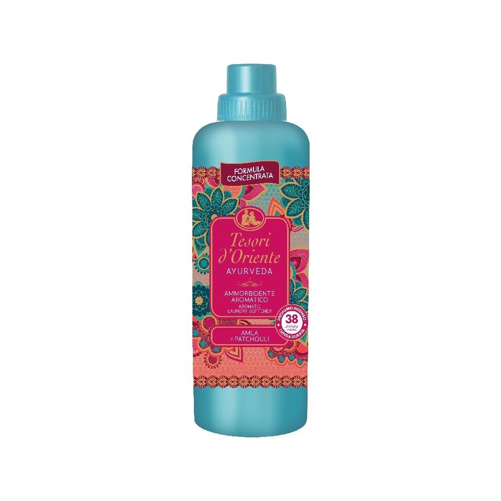 Weichspülerkonzentrat Ayurveda, mit Noten von Amla und Patschuli 38 Wäschen | 760ml | Tesori d'Oriente