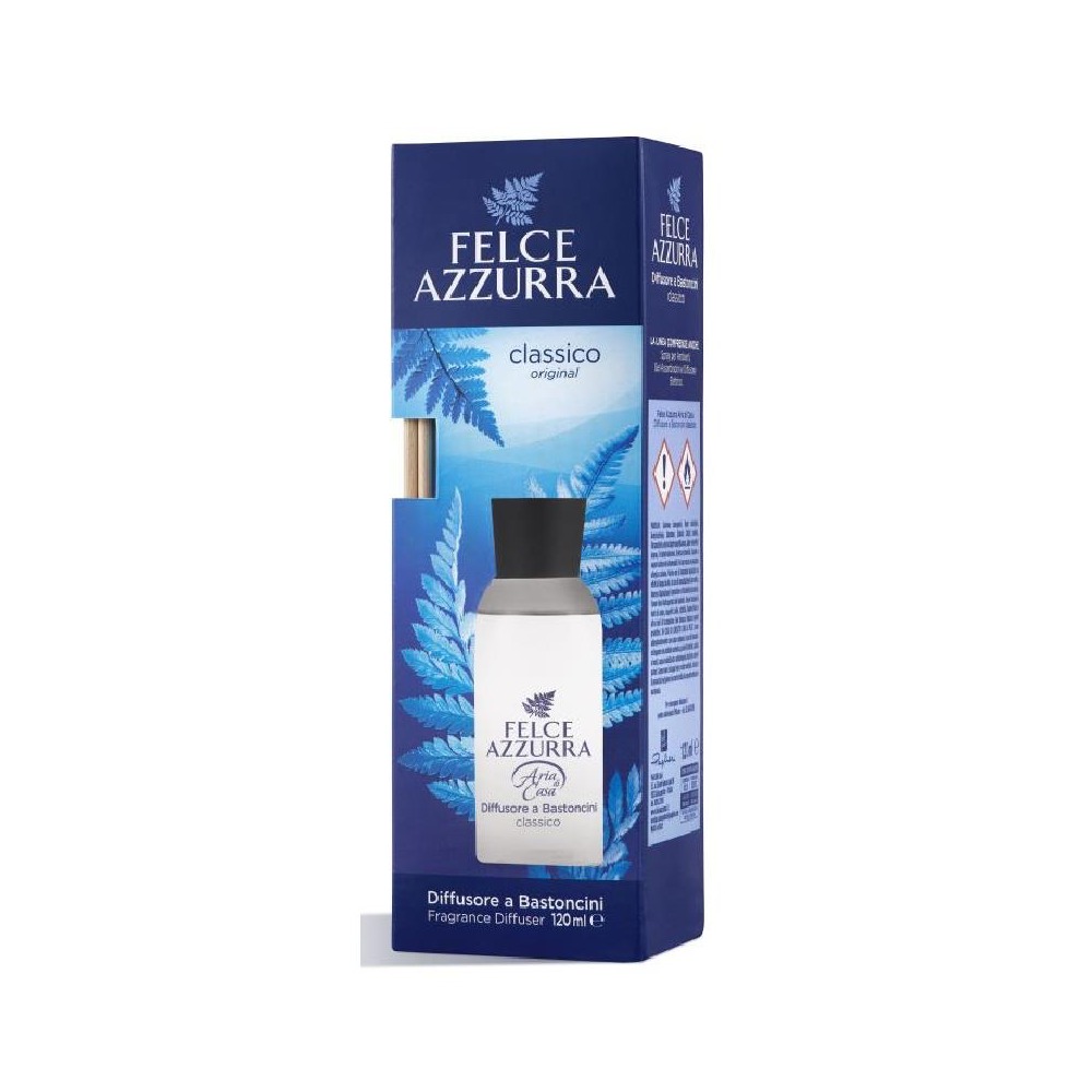 Raumduft Diffusor mit Sticks | 120ml | Felce Azzurra