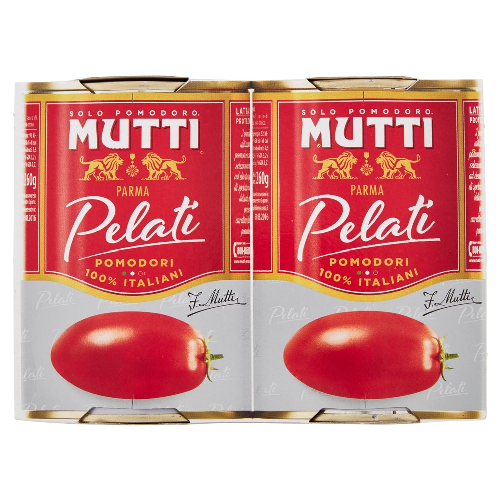 Geschälte Tomaten "Pelati" | 2x400g | Mutti