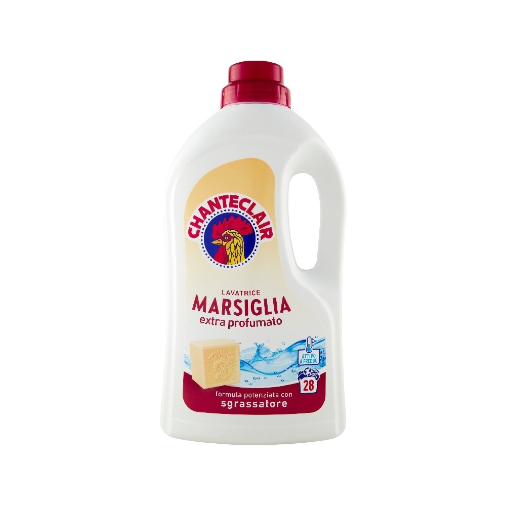 Waschmittel mit Sgrassatore Marsiglia 28 Wäschen | 1260ml | Chante Clair