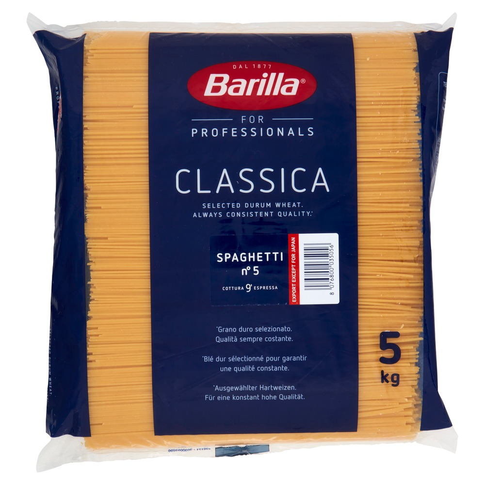 Spaghetti N.5 | 5kg | Barilla