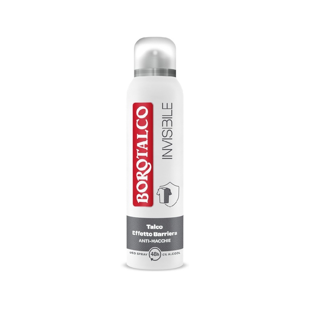 Unsichtbares Deo-Spray mit Talkum-Effekt | 150ml | Borotalco