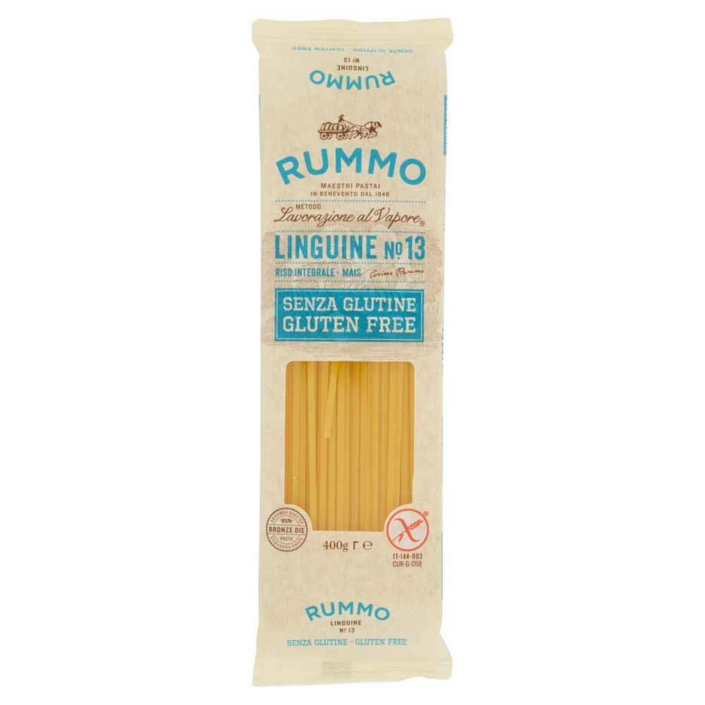 Glutenfreie Pasta Linguine N.13 | 400g | Rummo