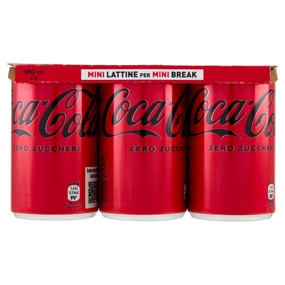 Coca Cola Zero | 6x150ml