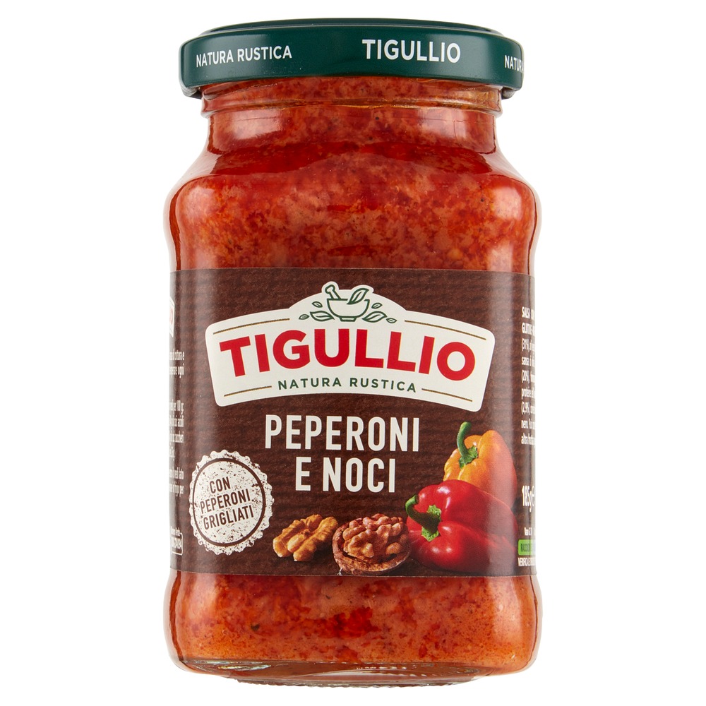 Pesto Paprika und Walnuss | 190g | Tigullio