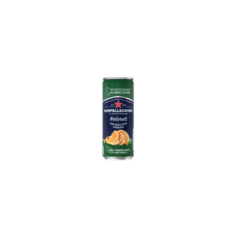 Aranciata Amara | 0,33ml | San Pellegrino