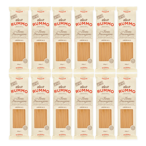 [27-C772-FD2E] Linguine N.13 mit Bronzebeschichtung | 12x500g | Rummo