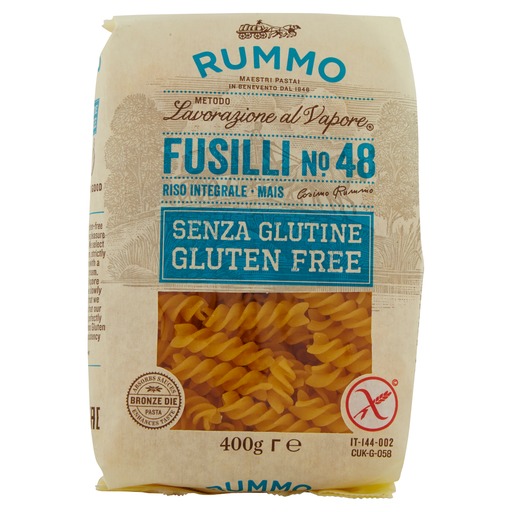 Glutenfreie Pasta Fusilli N.48 | 400g | Rummo