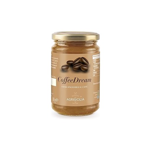 [EO-YL7W-WGIK] Kaffee Aufstrich süß "Coffee Dream" | 330g | Agrisicilia