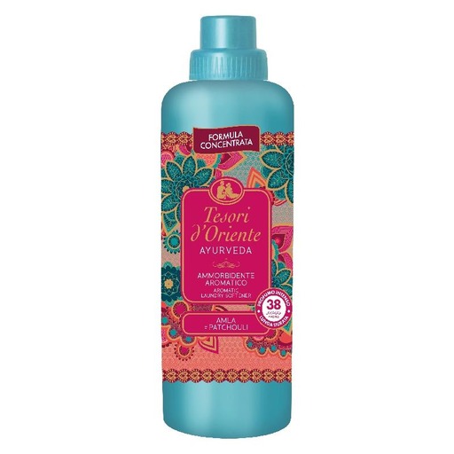 Weichspülerkonzentrat Ayurveda, mit Noten von Amla und Patschuli 38 Wäschen | 760ml | Tesori d'Oriente