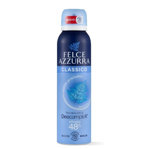 [75-S2WK-U6YO] Deodorant Classico 48H | 150ml | Felce Azzurra