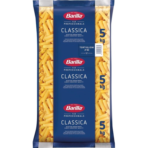 [9M-F3WM-FHNZ] Tortiglioni N.83 | 5kg | Barilla