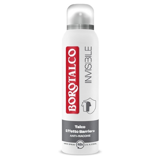 Unsichtbares Deo-Spray mit Talkum-Effekt | 150ml | Borotalco