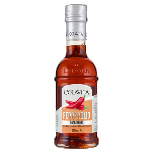 [3T-VEF9-KCQ5] Pepperolio Extra vergine di Oliva mit Chilli | 250ml | Colavita