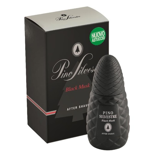 [IE-1DWJ-3Y6E] After Shave Black Musk | 75ml | Pino Silvestre
