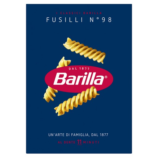 Pasta Fusilli N.98 | 500g | Barilla