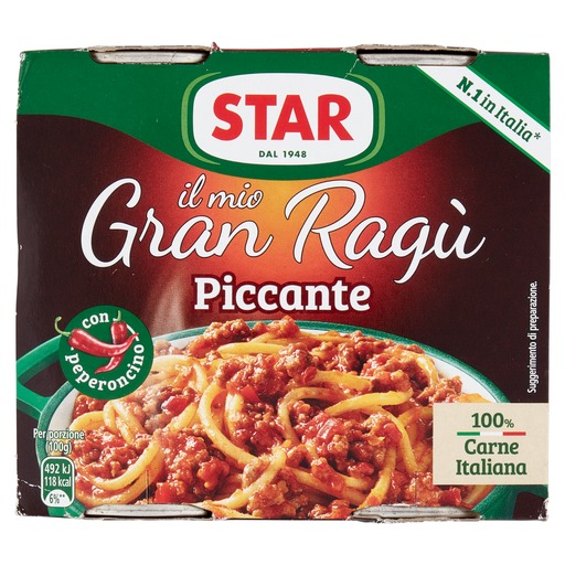 Gran Ragu Piccante | 2x180g | Star