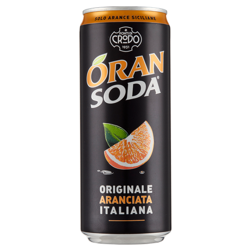 Oransoda | 330ml | Fonti di Crodo