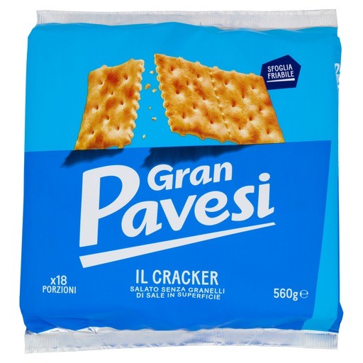 Cracker ohne Salz | 560g | Pavesi